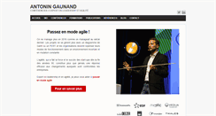 Desktop Screenshot of antonin-gaunand.com