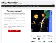 Tablet Screenshot of antonin-gaunand.com